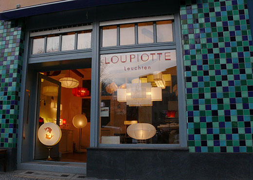 Das Loupiotte-Atelier in der Dresdener Straße 20